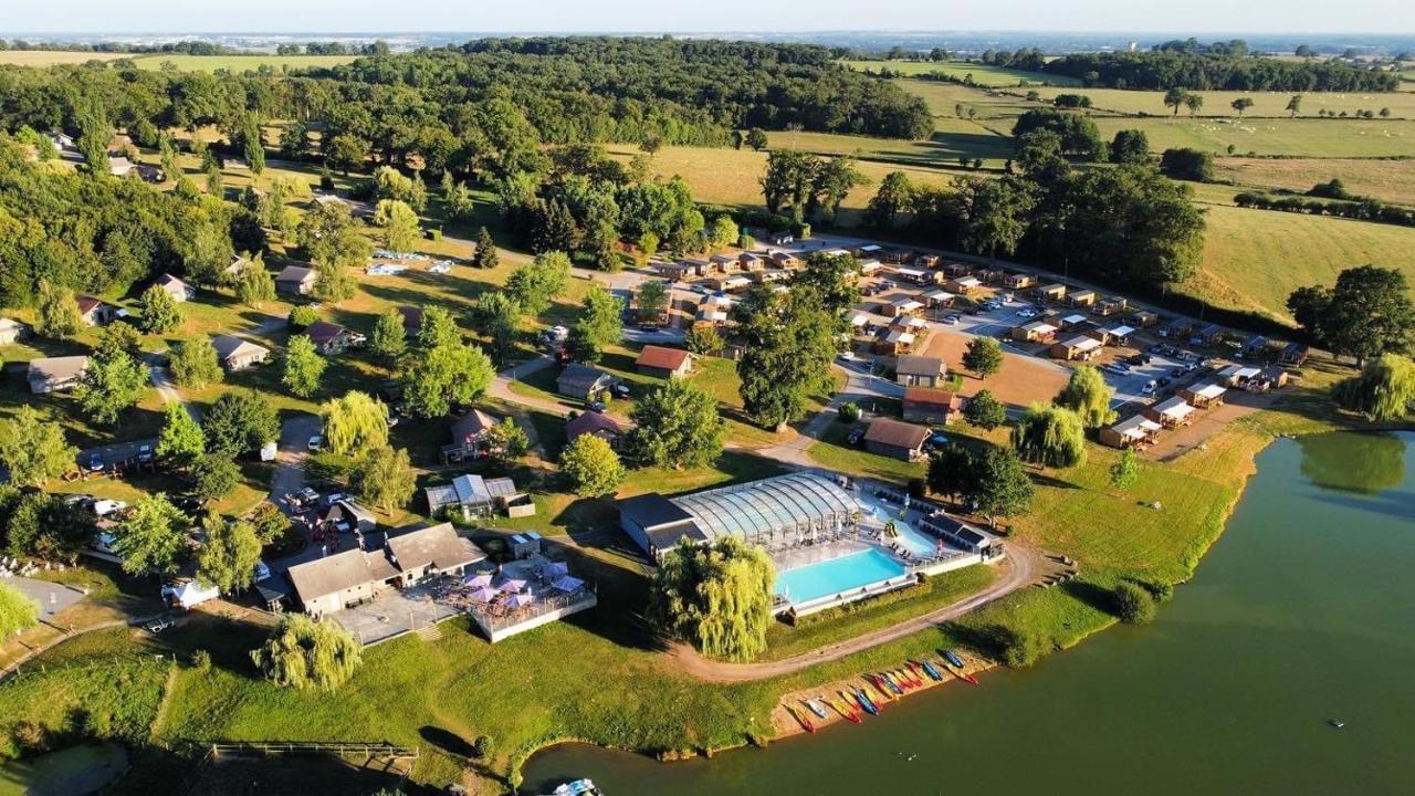 Hotel Le Camping Grand Cerf Gimouille Exterior foto
